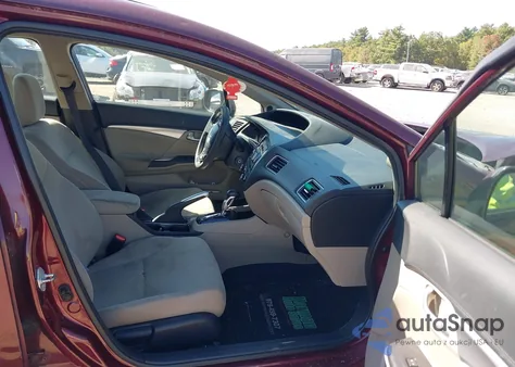 2013 Honda Civic Ex z USA, uszkodzony, nr VIN 2HGFB2F82DH535833